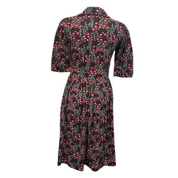 Circus floral button down cotton fit and flare dress size UK 8 NWT - Picture 2 of 11
